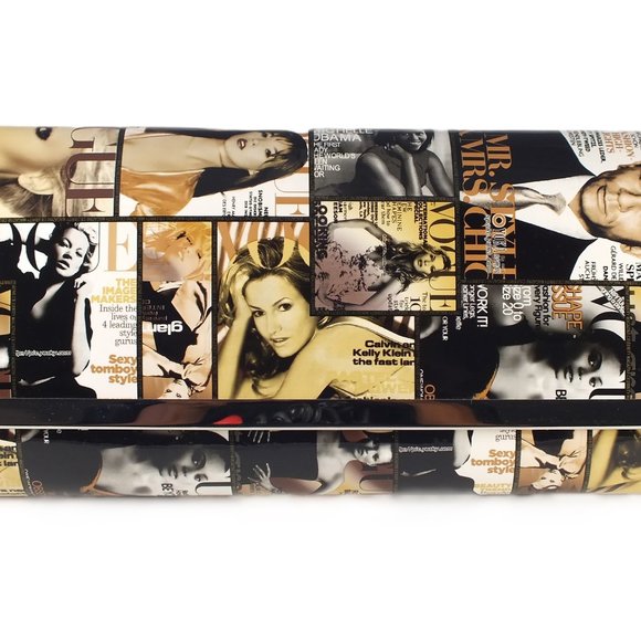 Hollywood Magazine Clutch Purse Shoulder Bag - Picture 7 of 11